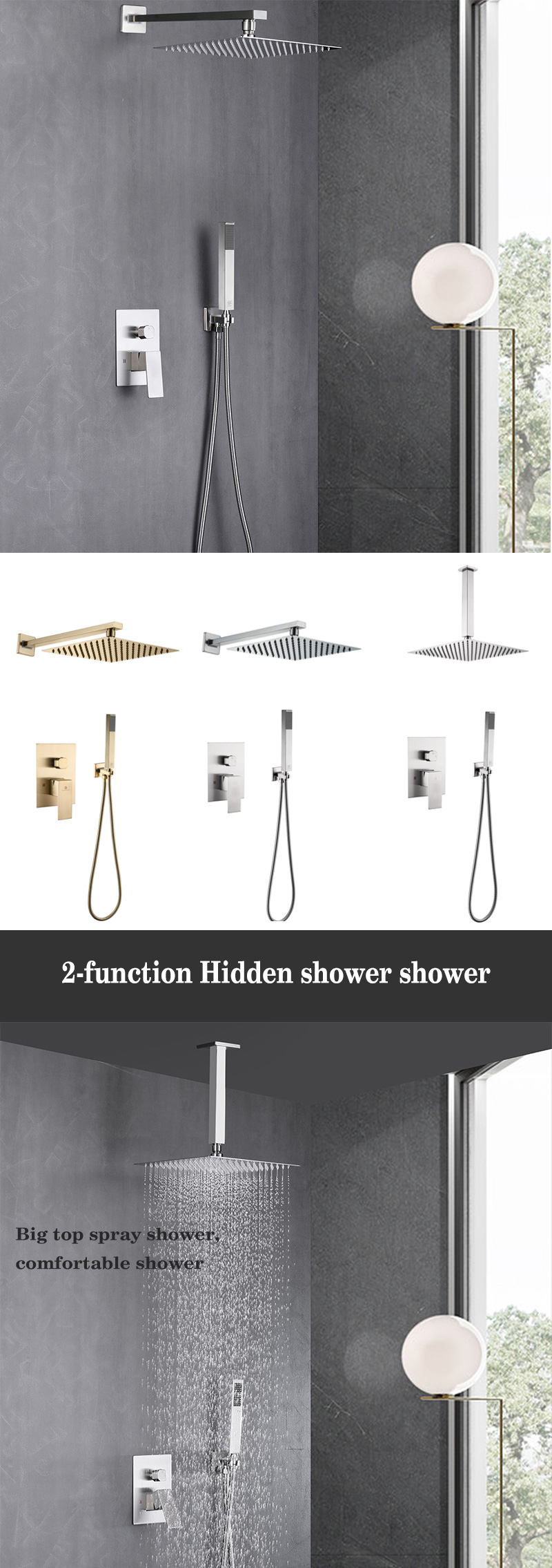 Concealed Shower Set Concealed Shower Set