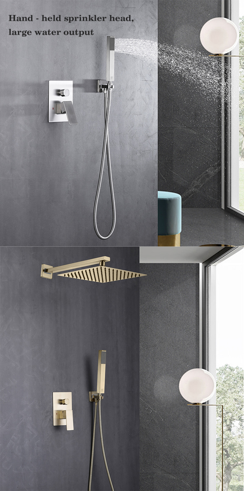 Concealed Shower Set Concealed Shower Set