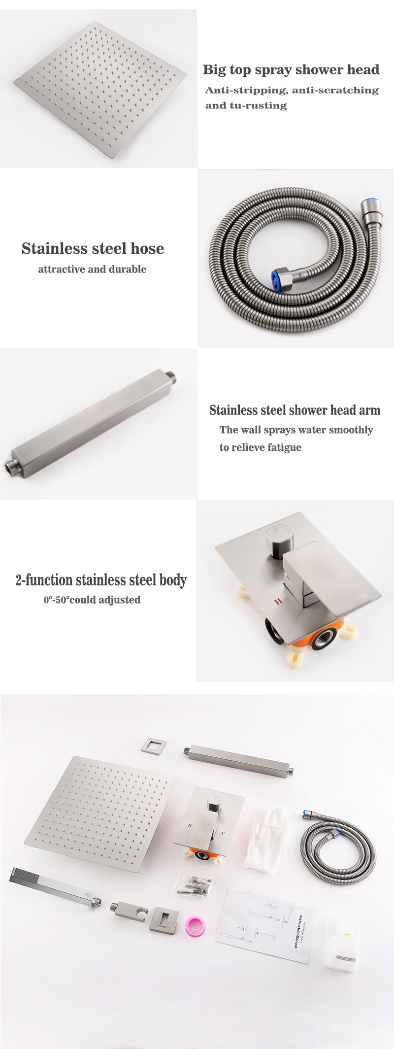 Concealed Shower Set Concealed Shower Set