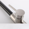 Modern 304 Stainless Steel Matte Black Touch Sensor Pull Out Kitchen Mixer Faucet