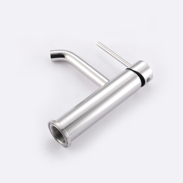 304 Stainless Steel Bathroom Basin Tall Waist Faucet with Bidet Spray