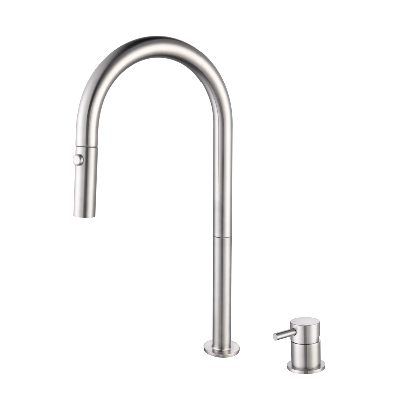 pull down kitchen faucets