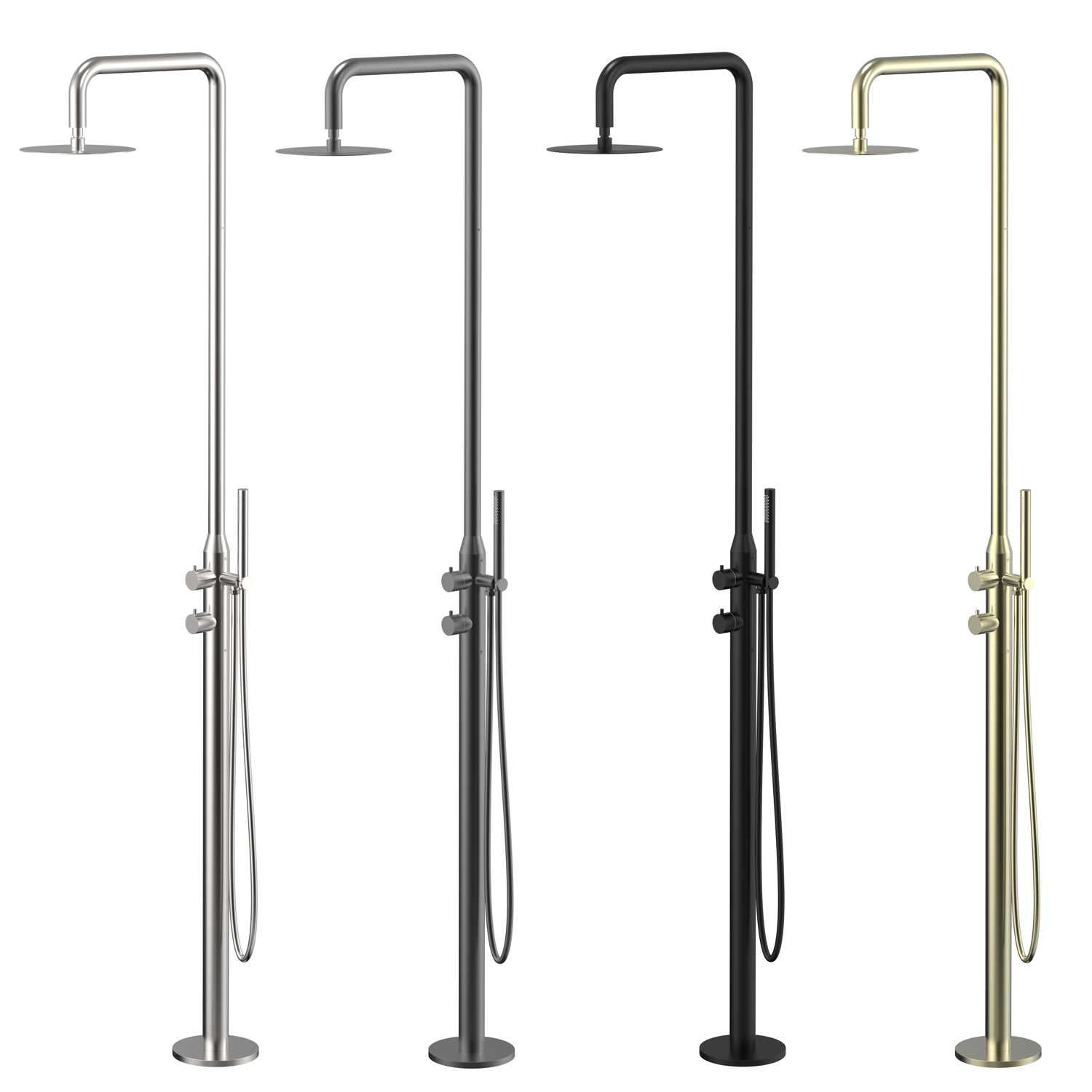 stainless steel shower head