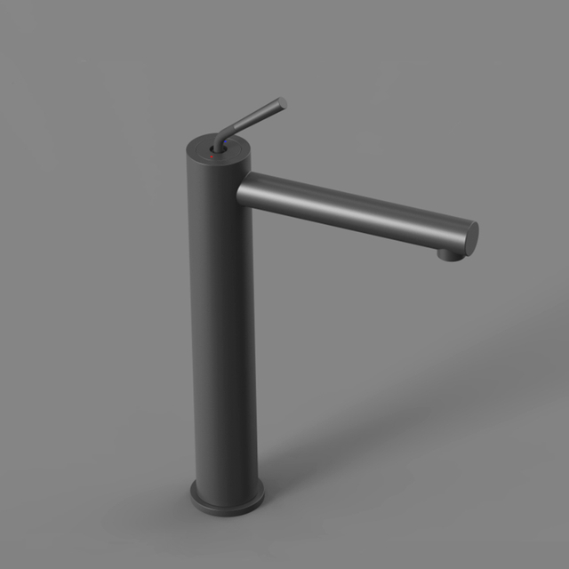 304 Stainless Steel Single Brushed Nickel Hole Bathroom Vessel Sink Faucets