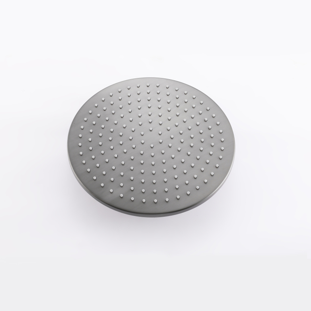 Modern 304 Stainless Steel Bathroom gun grey Concealed Thermostatic head Shower Set