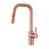 304 Stainless Steel Copper Rose Gold 360 Degrees Pull Down Kitchen Sink Faucets