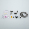 High Pressure 304 Stainless Steel Brushed Handheld Toilet Bidet Sprayer