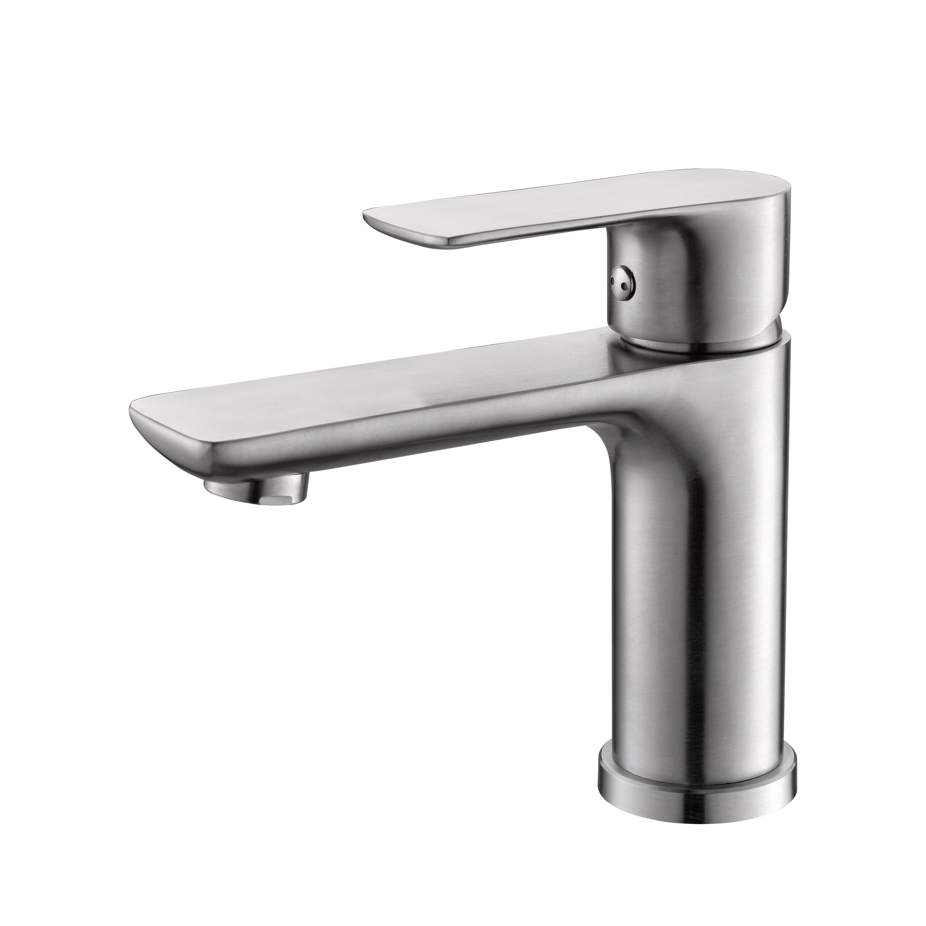 brushed nickel bathroom faucet
