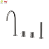 YC-316IS0012 Bathtub Faucet 316L Stainless Steel Bathtub Mixer Tap 