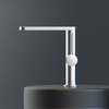 Modern 304 Stainless Steel Brushed Nickel Bathroom 360 Degree Rotating Basin Faucets