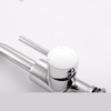 304 Stainless Steel Chrome Bathroom Small Three-way Basin Faucet