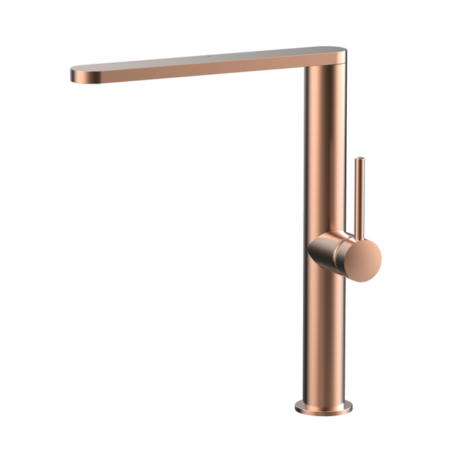 High End 304 Stainless Steel Copper Rose Gold Ultra-thin Kitchen Sink Faucets