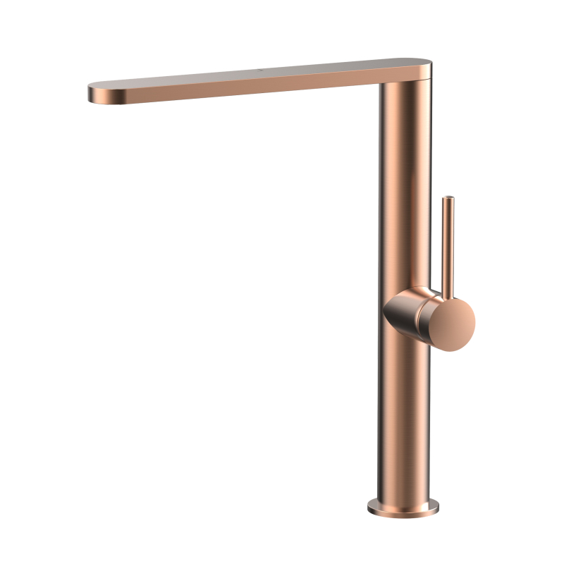 304 stainless steel Sour copper rose gold Kitchen Sink Faucet