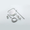 Modern Stainless Steel Brushed Nickel Bathroom Shower