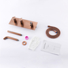 Modern 304 Stainless Steel Rose Gold Wall Mounted Bathroom Concealed Tub Shower Faucet Set