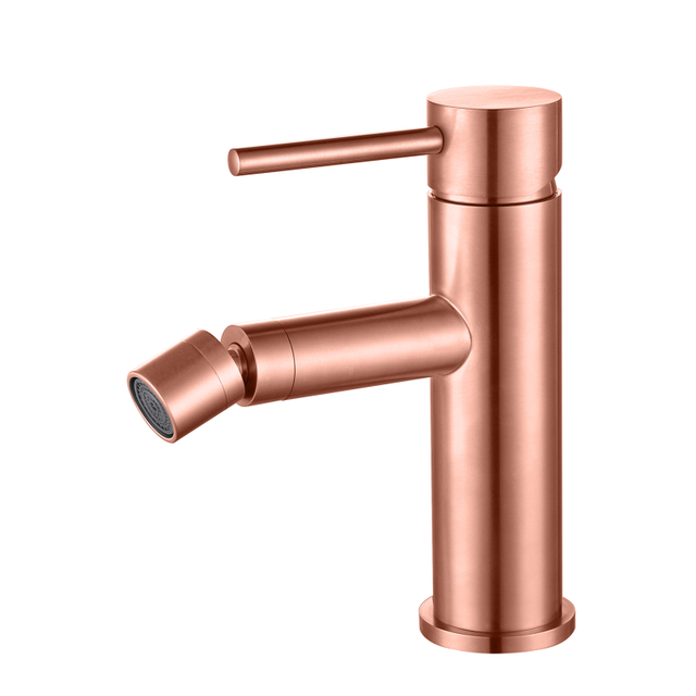 304 Stainless Steel Copper Rose Gold Single Handle Bathroom Bidet Faucet