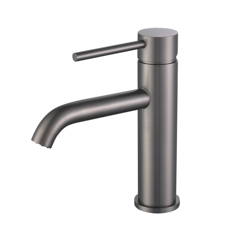 gun grey Stainless Steel Vessel Sink Faucet