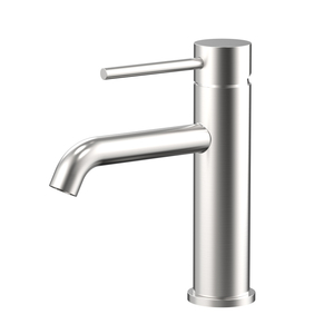 CUPC Certified High Quality 304 Stainless Steel Brushed Nickel Bathroom Single Handle Basin Faucet