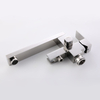 CUPC High Quality Square 304 Stainless Steel Chrome Multi-functional Bathroom Floor Shower Free Standing Bathtub Faucets 