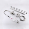 CUPC High Quality Modern Fashion 304 Stainless Steel Hot And Cold Mixed Multi-functional Bathroom Floor Shower Free Standing Bathtub Faucet