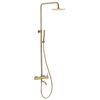 304 Stainless Steel Brushed Gold Bathroom 3-function Bath Shower Mixer Set
