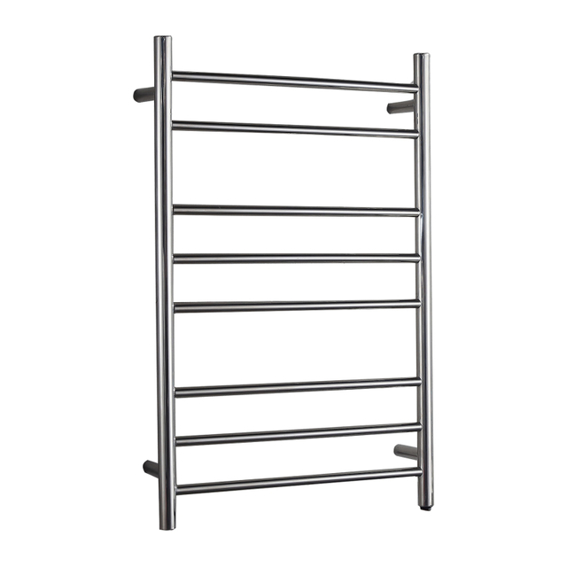 Bathroom 304 Stainless Steel 8 Bar Hot Water Heater Towel Drys Rack 