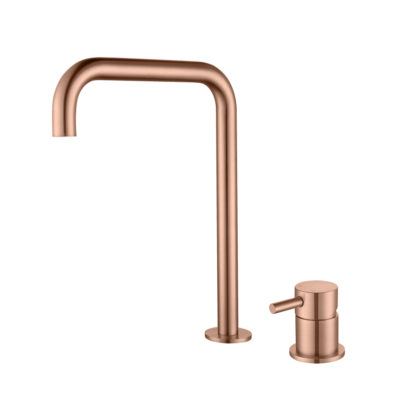 Rose Gold Stainless Steel Vessel Sink Faucet