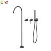 YC-316IS005S3 Free standing bathtub shower set 316 L Stainless Steel bathtub hand shower 