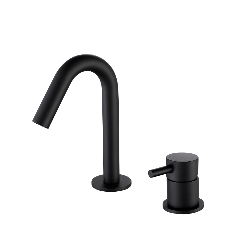 Matte Black Stainless Steel Vessel Sink Faucet