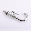 304 Stainless Steel Chrome Bathroom Small Three-way Basin Faucet