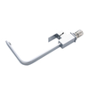 Modern 304 Stainless Steel Chrome Single Handle Kitchen Faucets