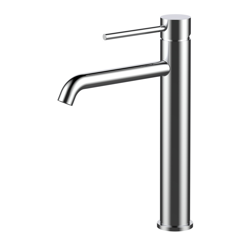 chrome Stainless Steel Vessel Sink Faucet
