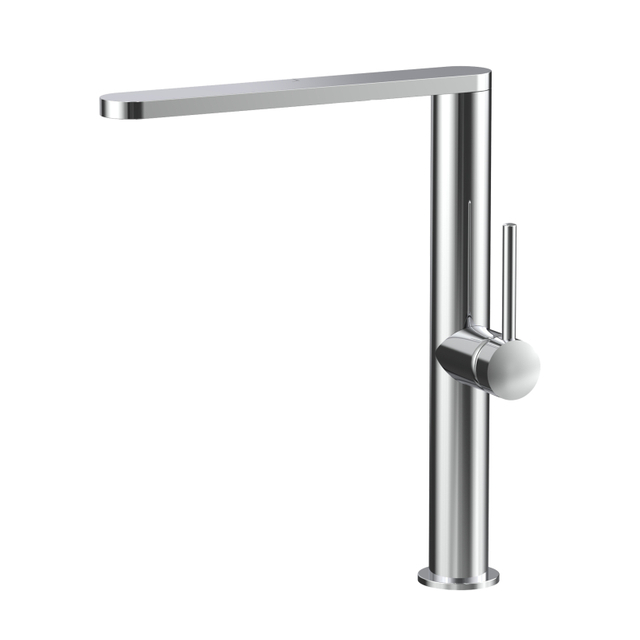 High End 304 Stainless Steel Chrome Ultra-thin Kitchen Sink Faucets