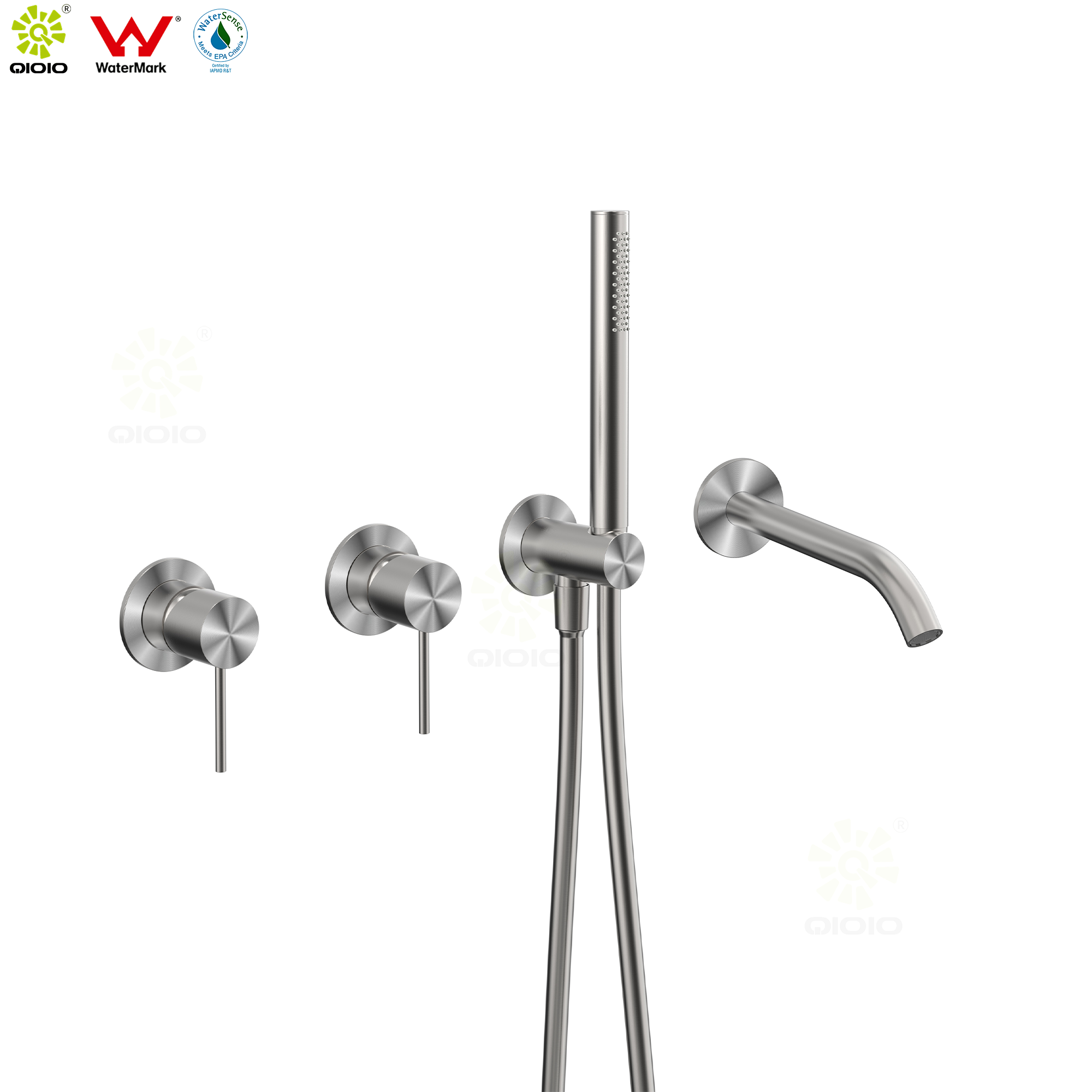bathroom faucet with shower