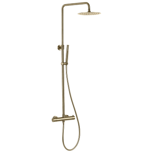 Modern 304 Stainless Steel Gold Bathroom Thermostatic Shower Mixer Set
