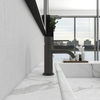 modern 316 Stainless Steel matte black Bathroom Single Hand Basin Faucet