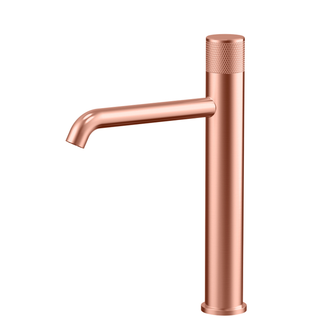 304 Stainless Steel copper rose gold Bathroom Basin Tall Waist Faucets