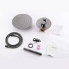 CUPC High Quality 304 Stainless Steel Gun Gray Wall Mounted Bathroom Concealed Mixer Shower Set