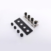Modern Black Bathroom 3-function Concealed Thermostatic Shower Mixer Set