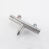Modern Brushed Nickel Bathroom Thermostatic Shower And Tub Faucet Sets