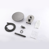 Modern 304 Stainless Steel Bathroom Gun Grey Concealed Thermostatic Shower Set