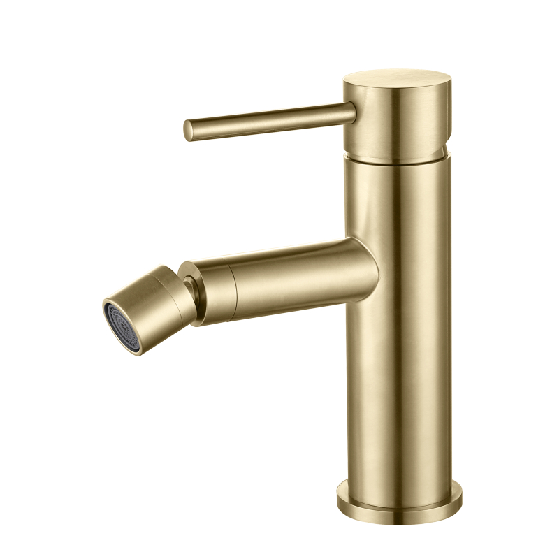 Brushed Gold Stainless Steel Bidet Faucet