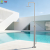 316L Stainless Steel Outdoor Shower System Freestanding Saltwater Resistant Design for Pool Beach