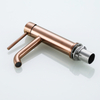 CUPC Certified High Quality 304 Stainless Steel Rose Gold Bathroom Single Handle Basin Faucet