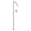 Modern 304 Stainless Steel Brushed Nickel Bathroom Floor Type Single Handle Basin Faucet