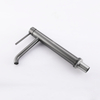 CUPC Certified High Quality 304 Stainless Steel Gun Grey Bathroom Basin Tall Waist Faucets