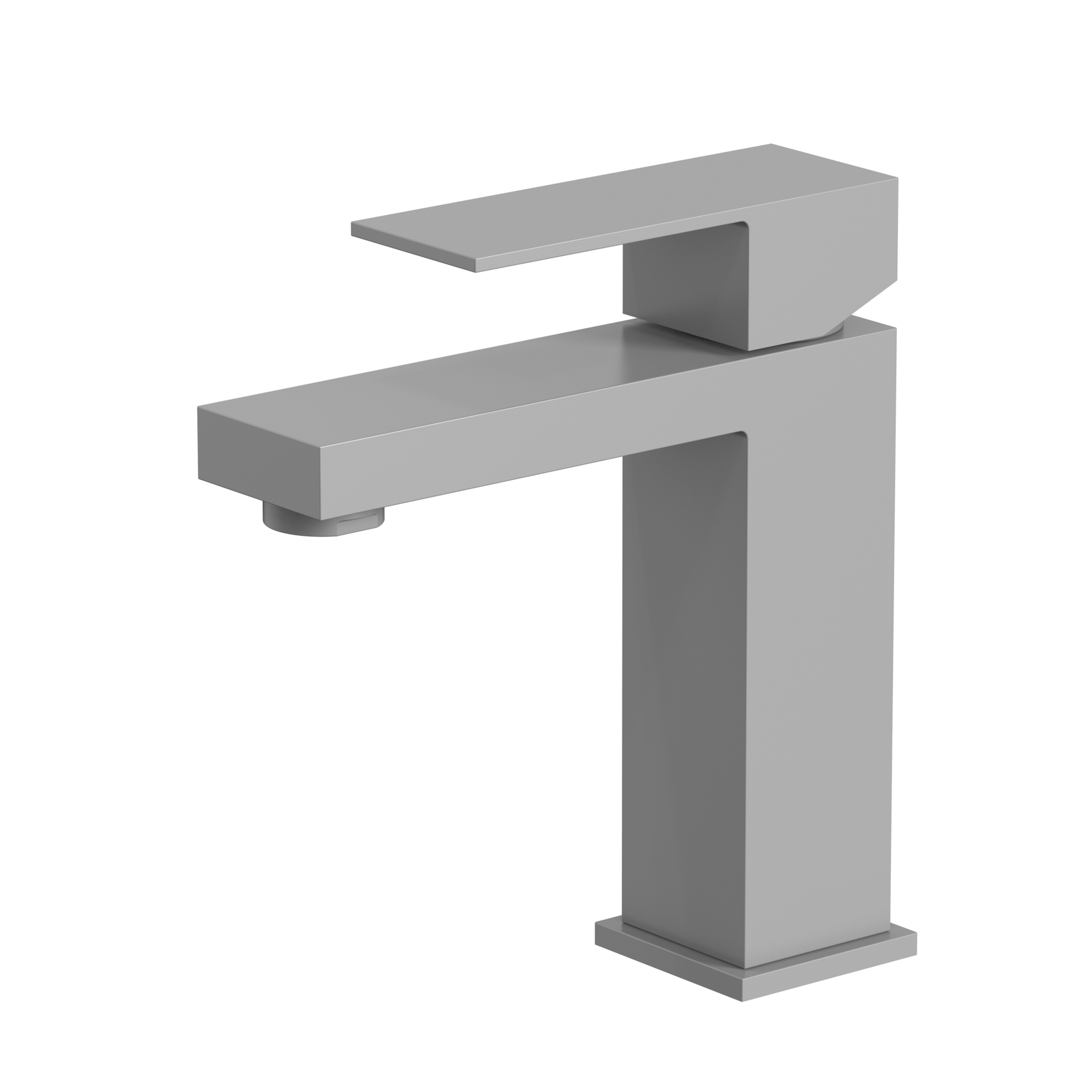 Square Gun gray Stainless Steel Sink Faucet