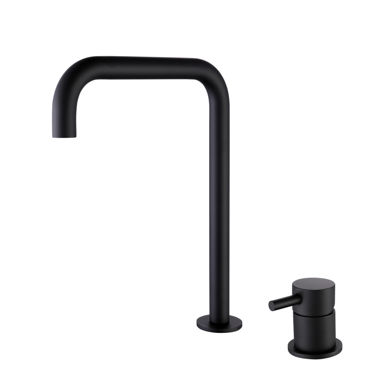 Matte Black Stainless Steel Vessel Sink Faucet