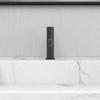modern 316 Stainless Steel matte black Bathroom Single Hand Basin Faucet