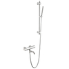 304 Stainless Steel chrome Bathroom 2-function Thermostatic Hand Held Shower Set